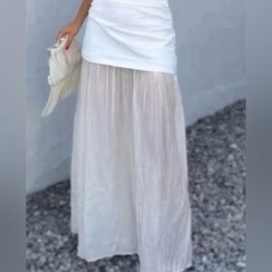 Zara combination skirt bloggers favorite ❤️